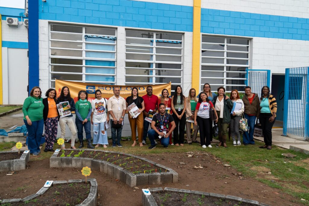 Clorofila inaugura nova horta 4 250916 clorofila caminhos do bem 2