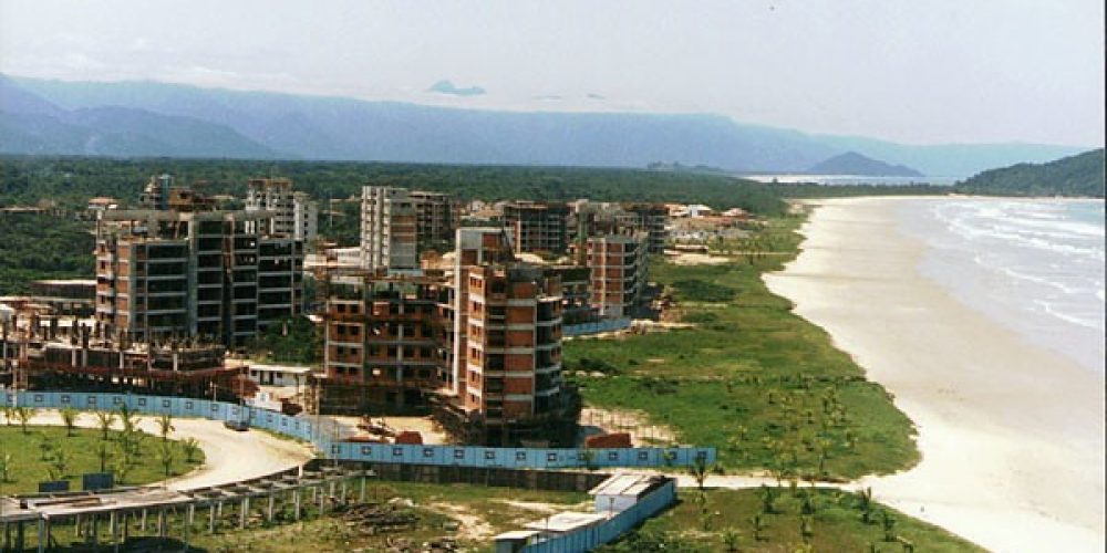 1987 - Vista dos prédios no módulo 4
