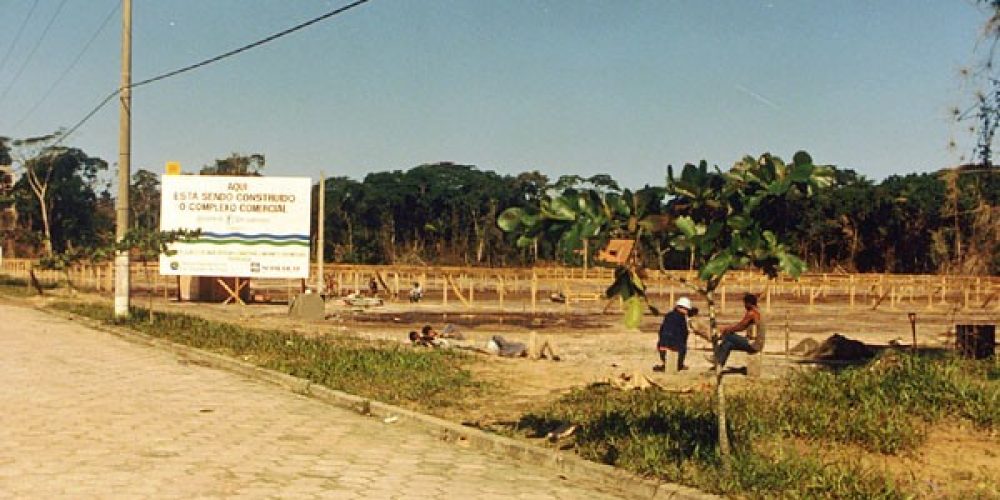 1985 - Viveiro de mudas da Riviera. Aqui eram cultivadas as mudas para compor todo o paisagismo do empreendimento.