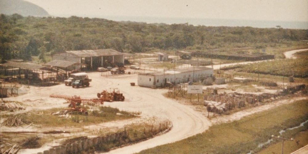1985 - Antigo canteiro e centro operacional da Sobloco.