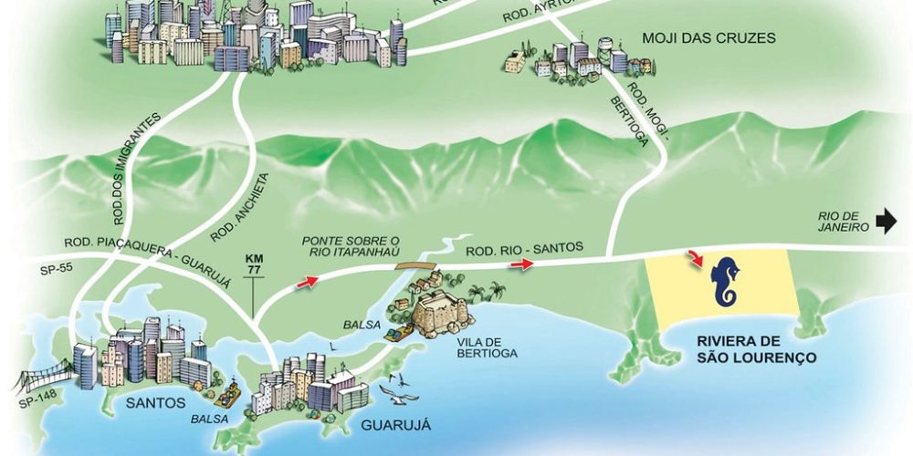 Como chegar à Riviera